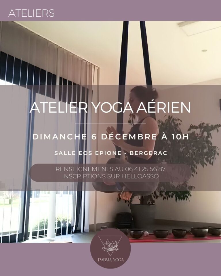12 Yoga aérien